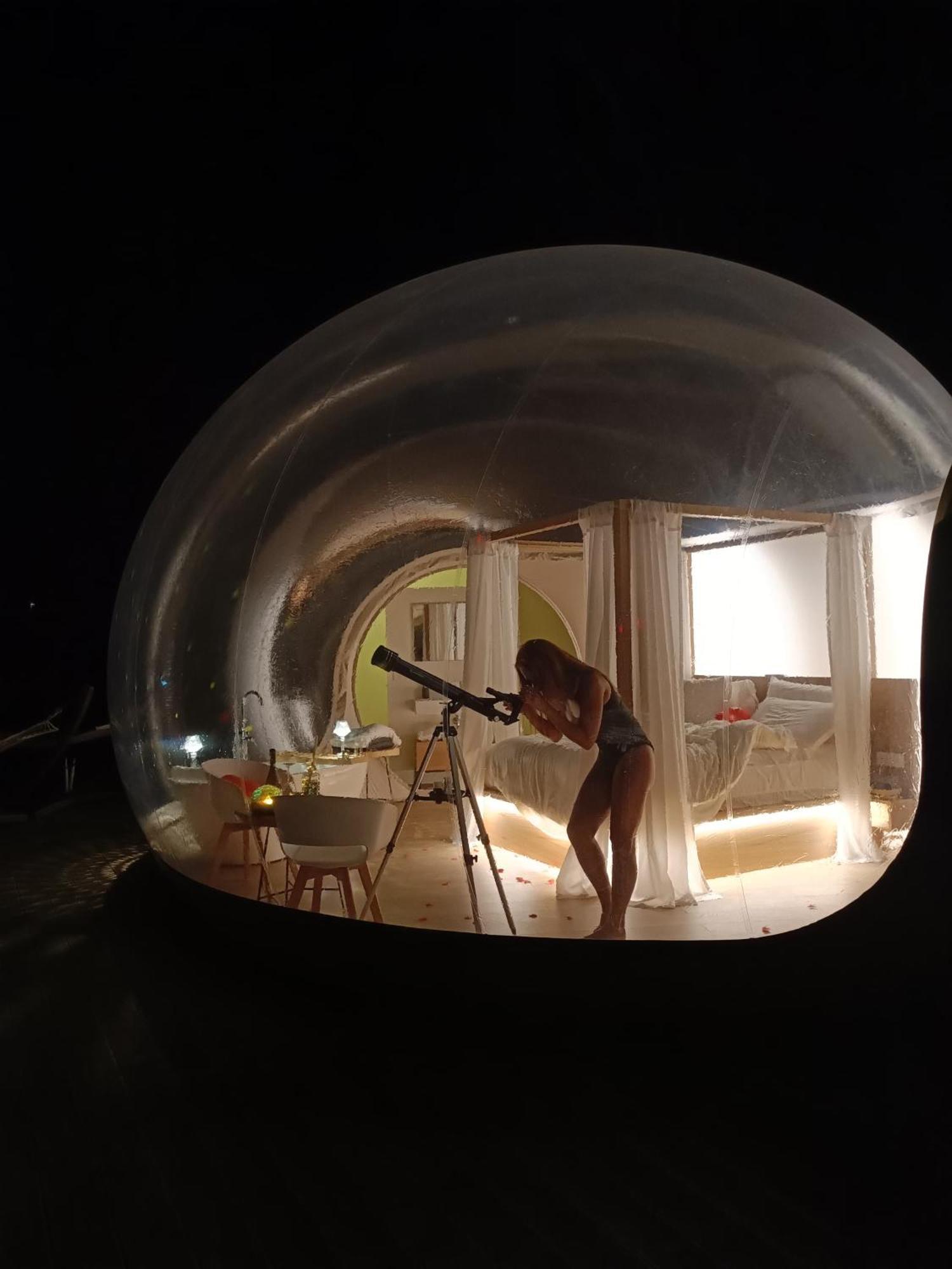 Bubble Room Puglia Villa Bautier Bubblenights Cerignola Exterior photo